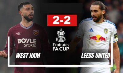 เวสต์แฮม พบ ลีดส์ 2-2