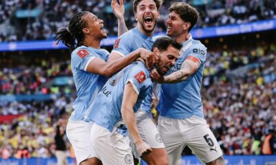 แมนเชสเตอร์ ซิตี้ เอาชนะ เซาแธมป์ตัน 2-1 ที่สนามเวมบลีย์