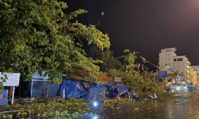 พายุฤดูร้อนรุนแรงถล่มเชียงราย: บ้านเรือนเสียหายและไฟฟ้าดับ