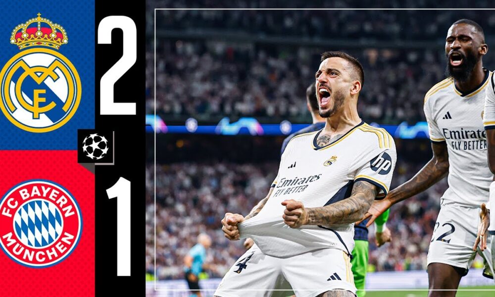 บาเยิร์น บุกสยบ เรอัล มาดริด 2-1