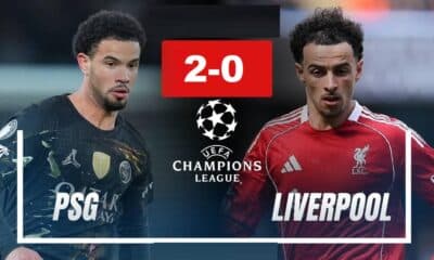 ปารีส แซงต์-แชร์แมง เอาชนะลิเวอร์พูล 2-0