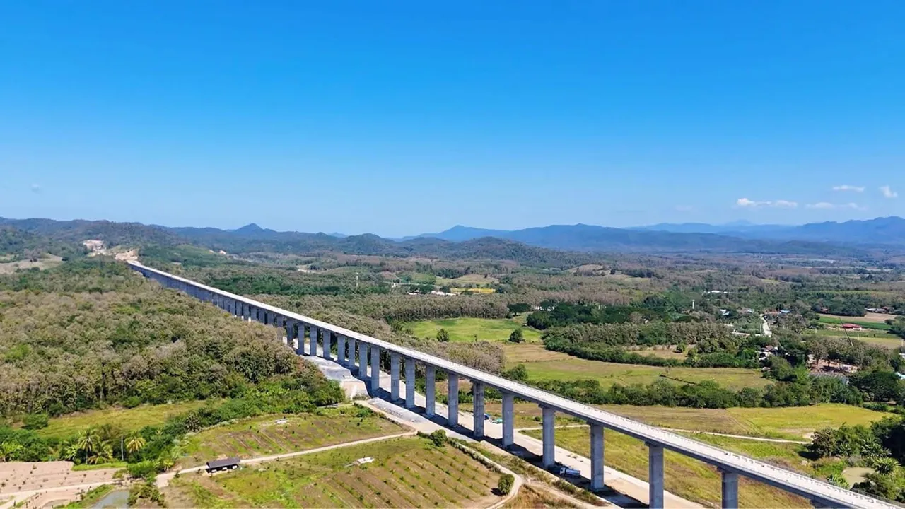 รถไฟทางคู่ "เด่นชัย-เชียงราย-เชียงของ"