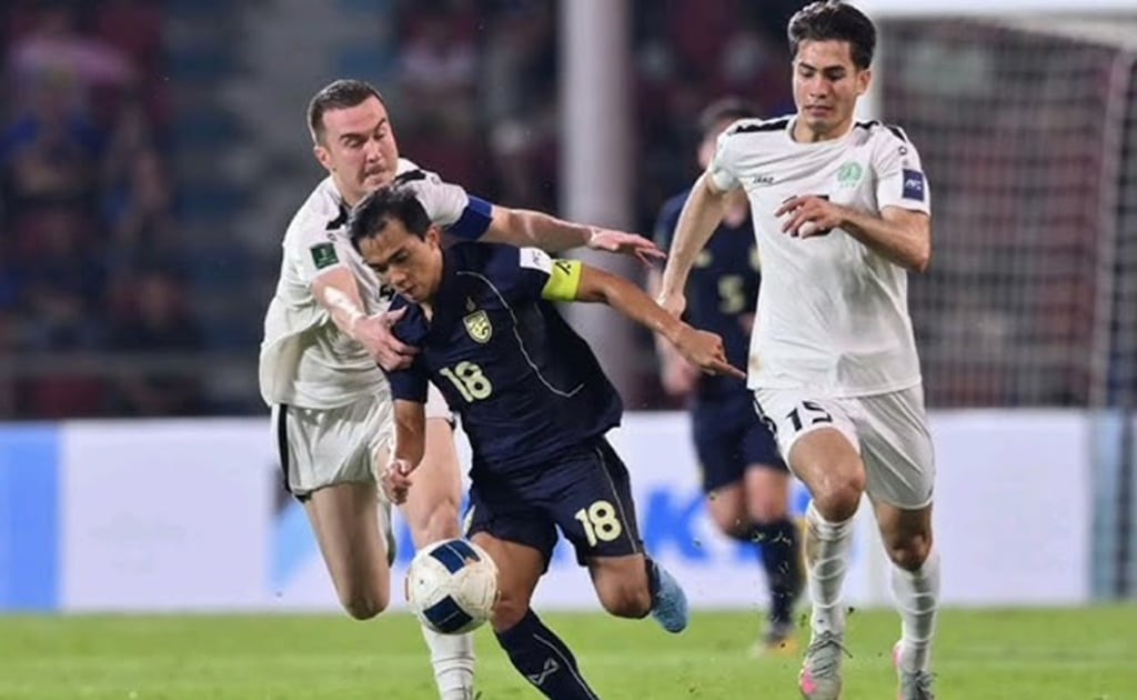 ไทย ชนะ เติร์กเมนิสถาน 2-1 ผ่านเข้ารอบเอเชียนคัพ 2027