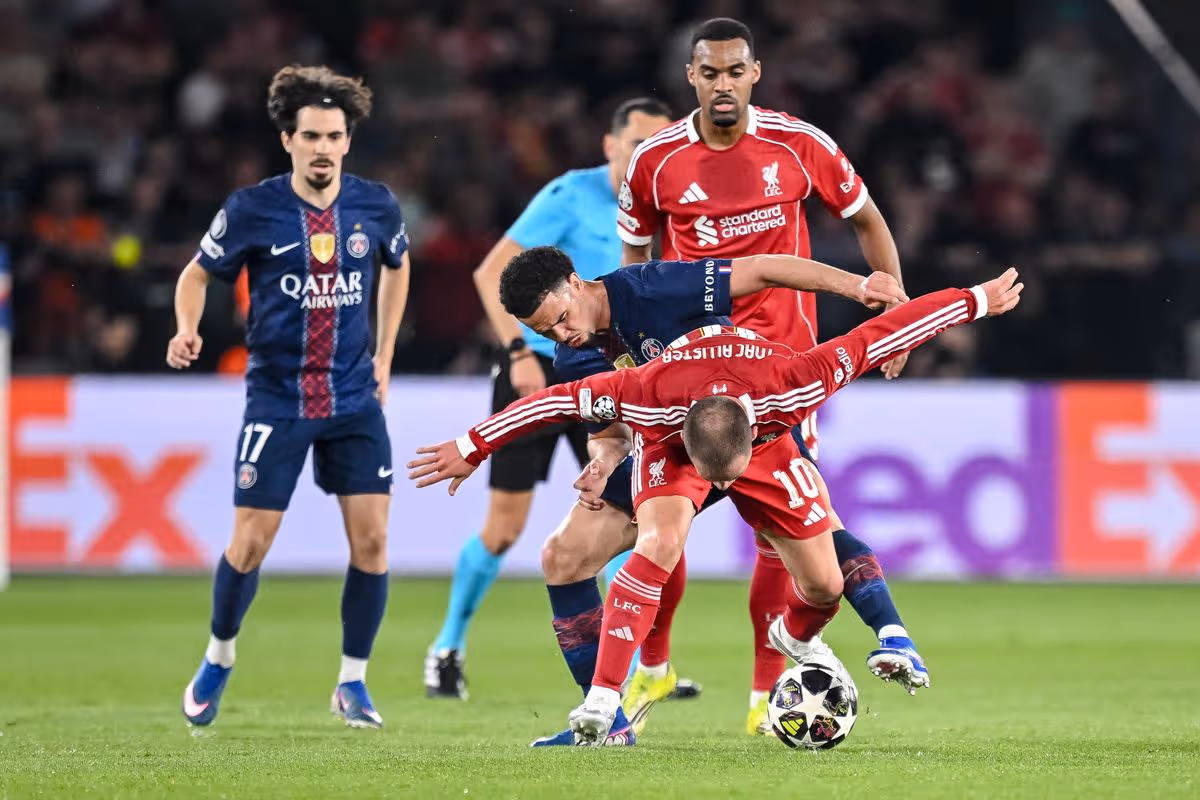 ปารีส แซงต์-แชร์แมง เอาชนะลิเวอร์พูล 2-0