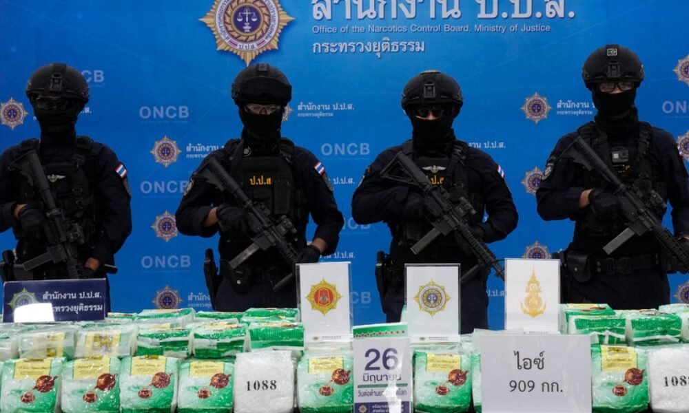 ตำรวจปูพรมทลาย 1,500 เครือข่ายทั่วไทย ยึดยาบ้า 63 ล้านเม็ด อายัดทรัพย์เฉียดครึ่งพันล้าน