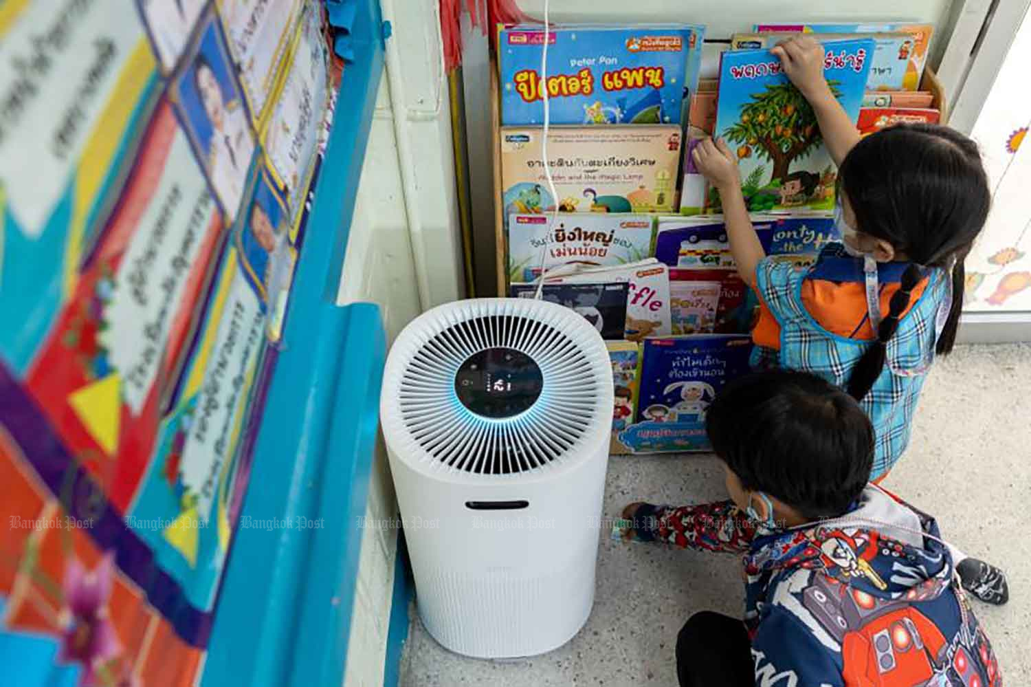 กระทรวงสาธารณสุขเตรียมติดตั้ง "ห้องปลอดฝุ่น" กว่า 2,200 ห้องในภาคเหนือของประเทศไทย