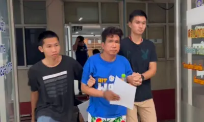 ตำรวจตั้งข้อหาฆาตกรรมเจ้าของร้านตัดผมและภรรยาสองคนของเขา