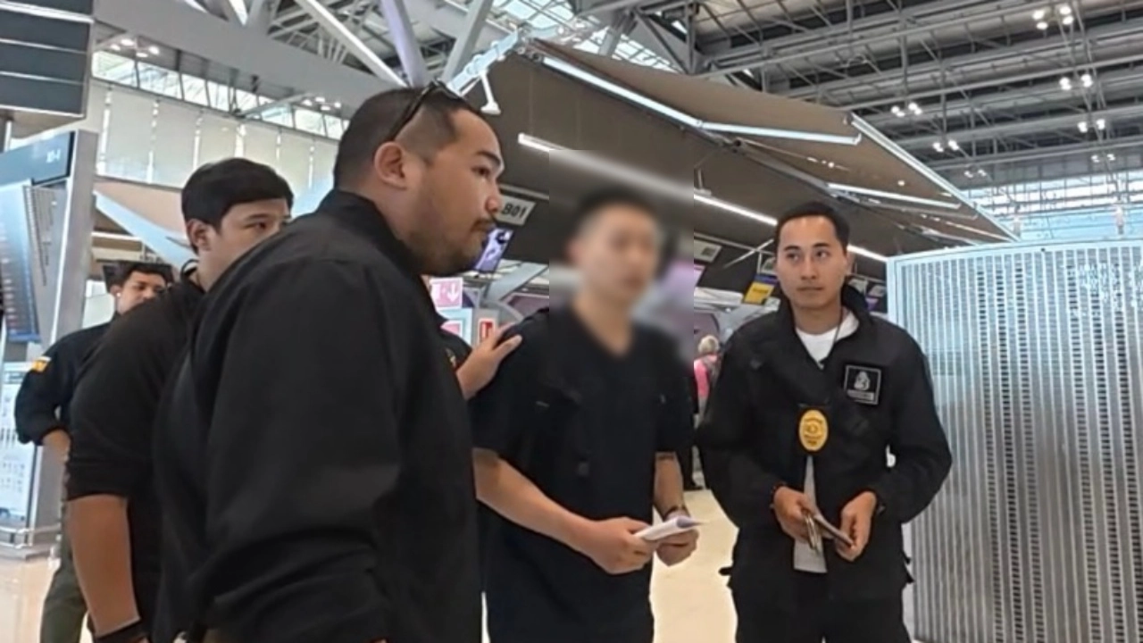 อินเตอร์โพลจับกุมเจ้าพ่อค้ายาเสพติดชาวแคนาดา ที่สนามบินสุวรรณภูมิ