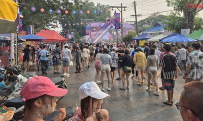 สะพัดริมโขง! สงกรานต์ 3 แผ่นดิน เชียงแสนคึกคัก นักท่องเที่ยวแห่เล่นน้ำเนืองแน่นรับปีใหม่ไทย