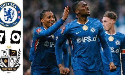 เชลซีถล่มพอร์ท เวล 7-0