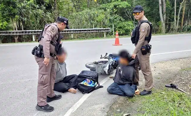 ตำรวจเชียงรายจับกุมเด็กอายุ 14 ปี ข้อหาขนส่งยาไอซ์