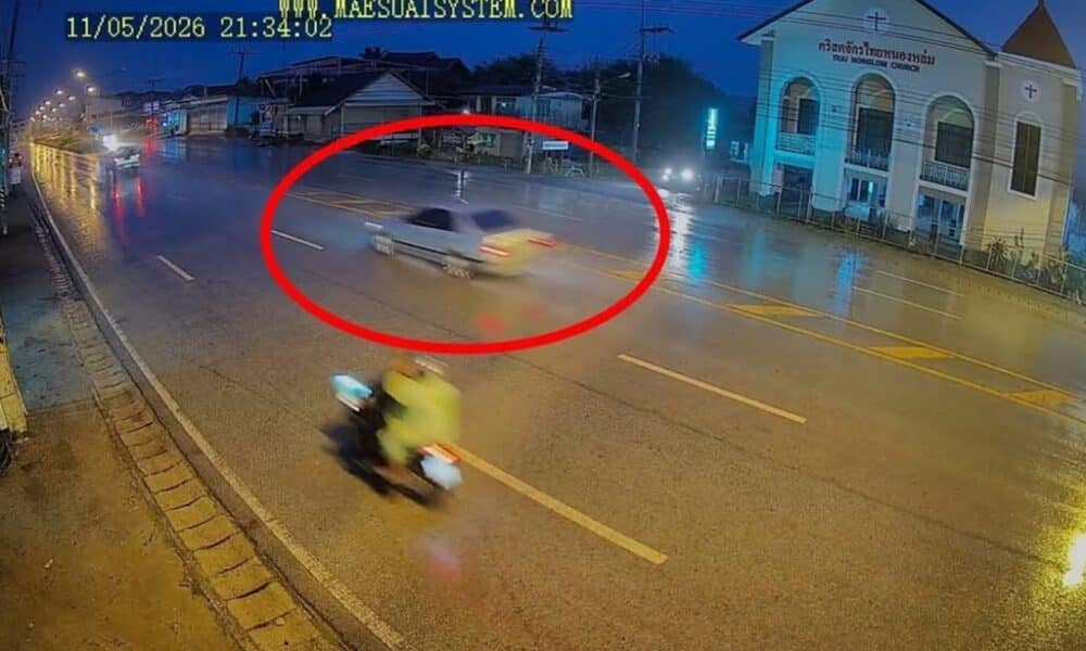 ตำรวจเชียงรายกำลังตามล่าคนขับรถเร็วชนชายชาวบ้านเสียชีวิต