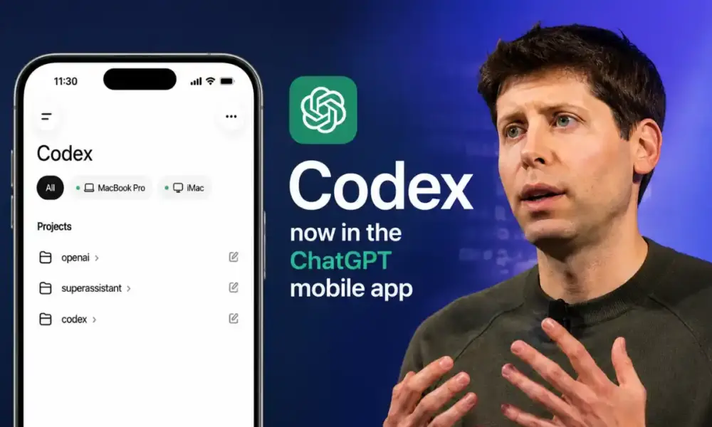 OpenAI ปล่อยฟีเจอร์ 'Codex' บนแอปมือถือ ChatGPT