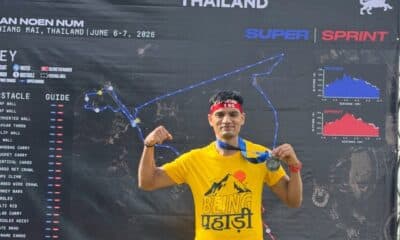 ซานเจย์ เนกี จากอินเดีย คว้าอันดับ 1 ในการแข่งขันสปาร์ตัน เรซ เชียงใหม่