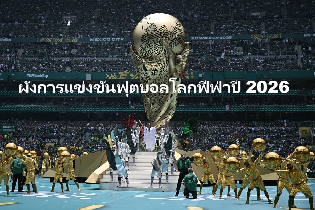 เจาะลึกผังการแข่งขันฟุตบอลโลก 2026
