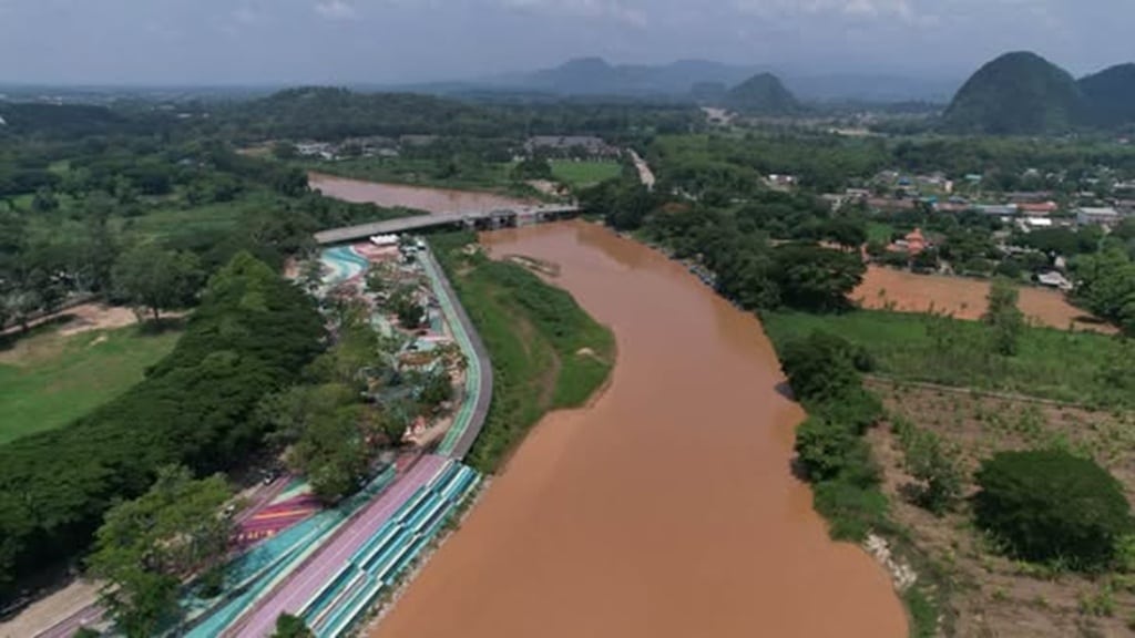 ชุมชนริมแม่น้ำกก จังหวัดเชียงราย ติดตั้งระบบตรวจสอบระดับน้ำ