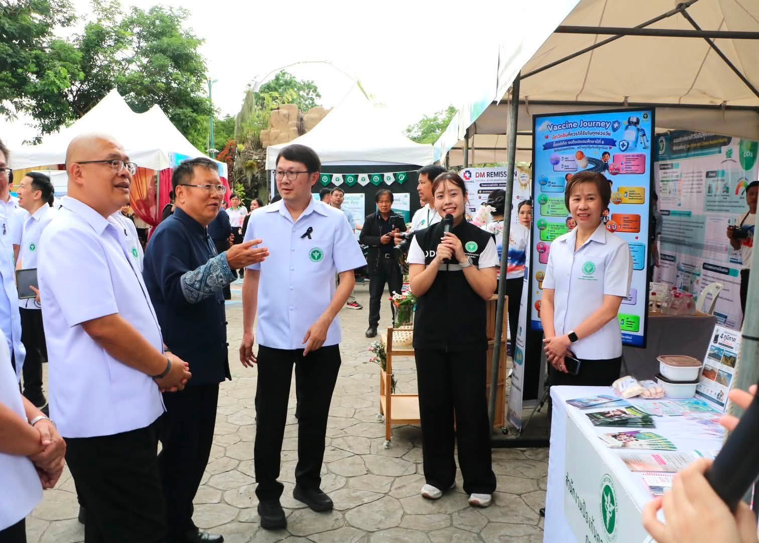 สสจ.เชียงราย โชว์ผลงานเด่นในงาน “จาวเหนือสุขภาพดีที่ 1” ชูเทคโนโลยีดิจิทัลยกระดับการแพทย์