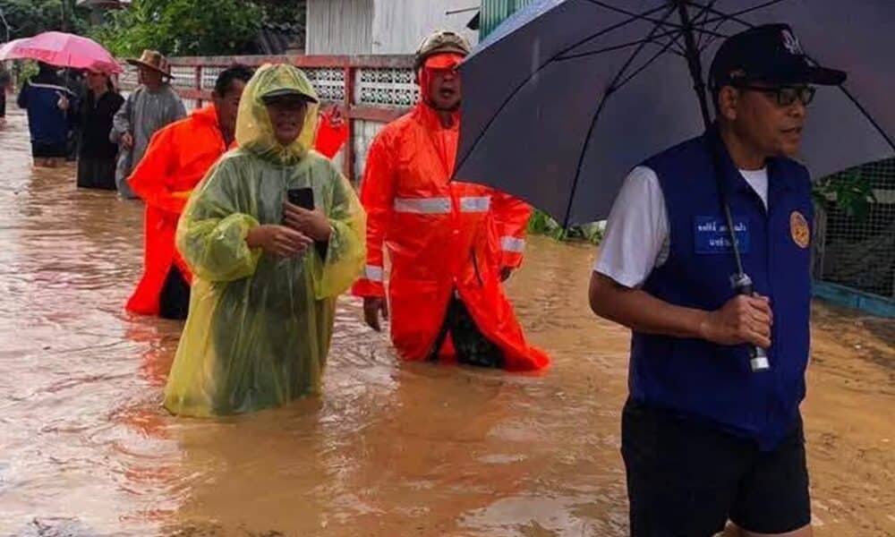 วิกฤตน้ำป่าเชียงราย! ฝนถล่มหนักข้ามคืน ทะลักท่วม 4 หมู่บ้านและถนนสายหลัก