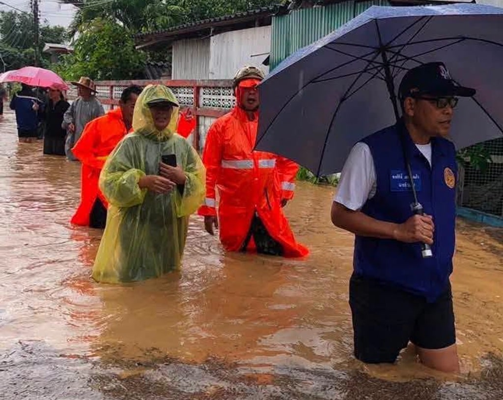 วิกฤตน้ำป่าเชียงราย! ฝนถล่มหนักข้ามคืน ทะลักท่วม 4 หมู่บ้านและถนนสายหลัก