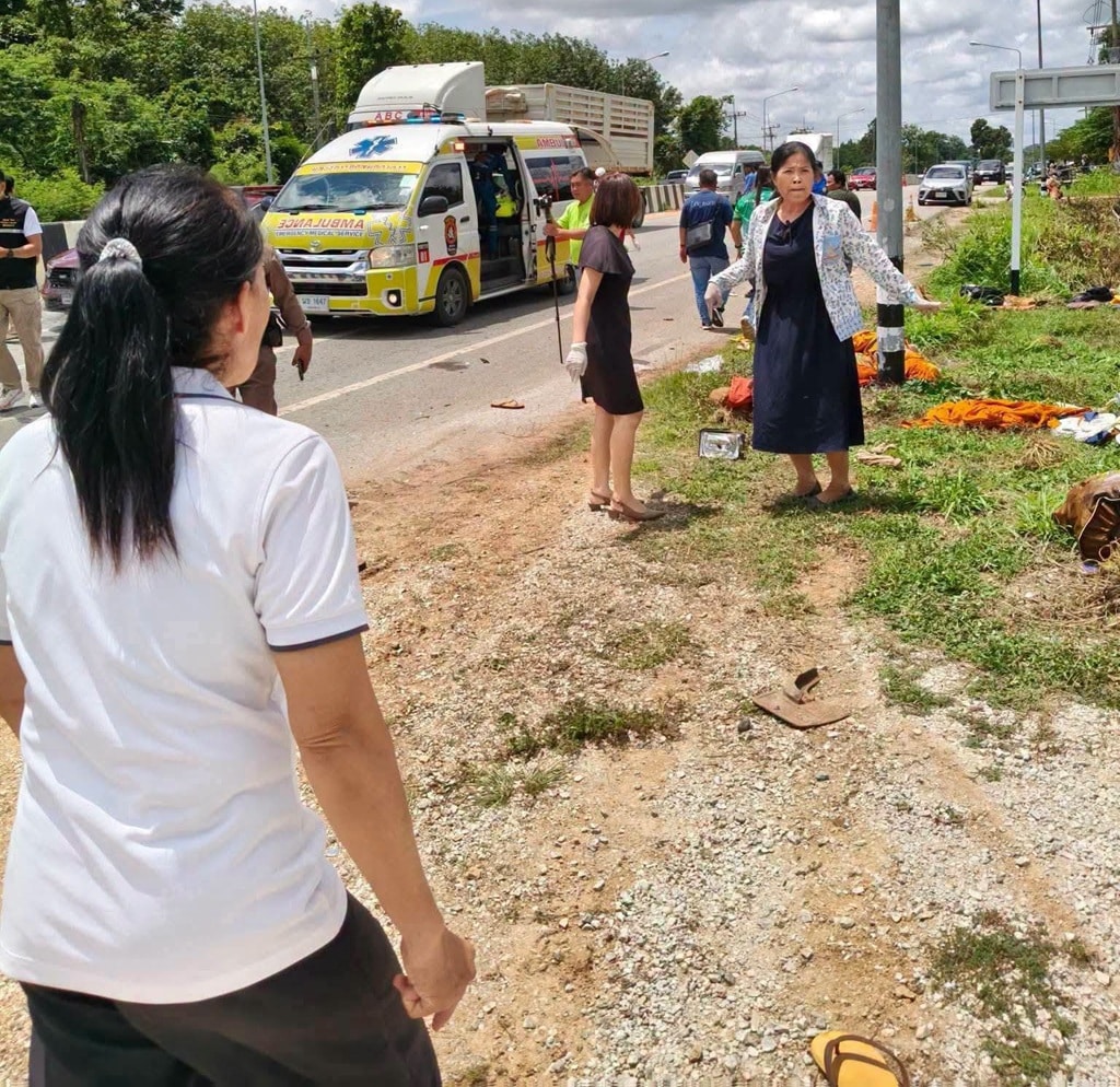 สภาพที่เกิดเหตุและการช่วยเหลืออย่างเร่งด่วน