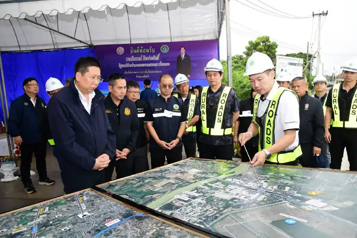 กรมทางหลวงกำลังปรับปรุงทางหลวงหมายเลข 1020 สายเชียงราย-เชียงของ ให้เป็น 4 เลน เพื่อการค้าข้ามพรมแดนที่ดีขึ้น
