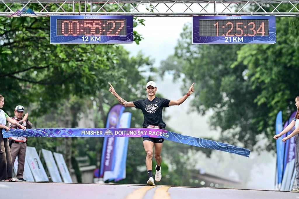 เชียงรายเป็นเจ้าภาพจัดการแข่งขันวิ่งสุดยิ่งใหญ่ Doitung Sky Race 2026 โดยมีนักวิ่งเข้าร่วมกว่า 800 คน