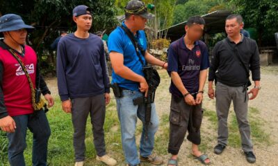 ตำรวจเชียงรายบุกจับกุมผู้ค้ายาเสพติดในอำเภอแม่สุ่ย จับกุม 5 ราย