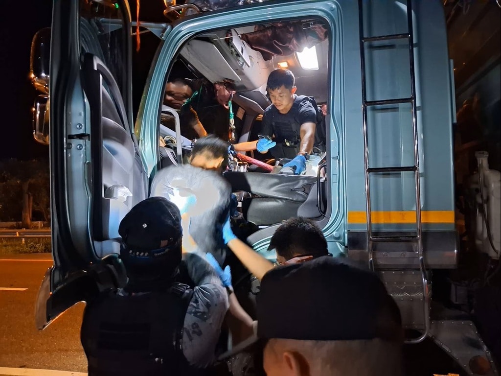 คนขับรถบรรทุกถูกจับกุมในจังหวัดเชียงราย