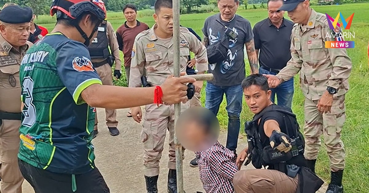ระทึกขวัญเชียงราย! ชายป่วยจิตเวชคลั่งถือมีดบุกโรงเรียน ตำรวจล้อมจับวุ่น