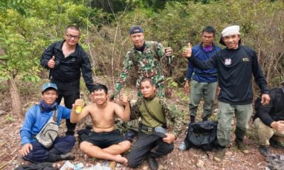 พบแล้ว! ลุงหลานหลงป่าเชียงม่วนรอดชีวิต หลังระดมกำลังค้นหานาน 6 วัน