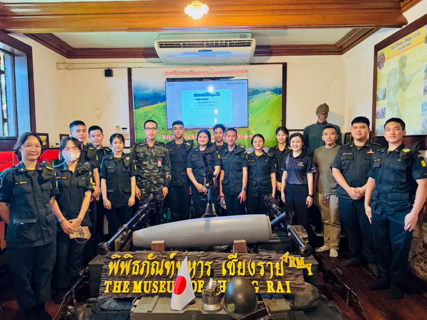 มทบ.37 ปั้น "รด.ไซเบอร์" ลงพื้นที่จริง! เรียนรู้ประวัติศาสตร์และฝึกจัดรายการวิทยุเชียงราย