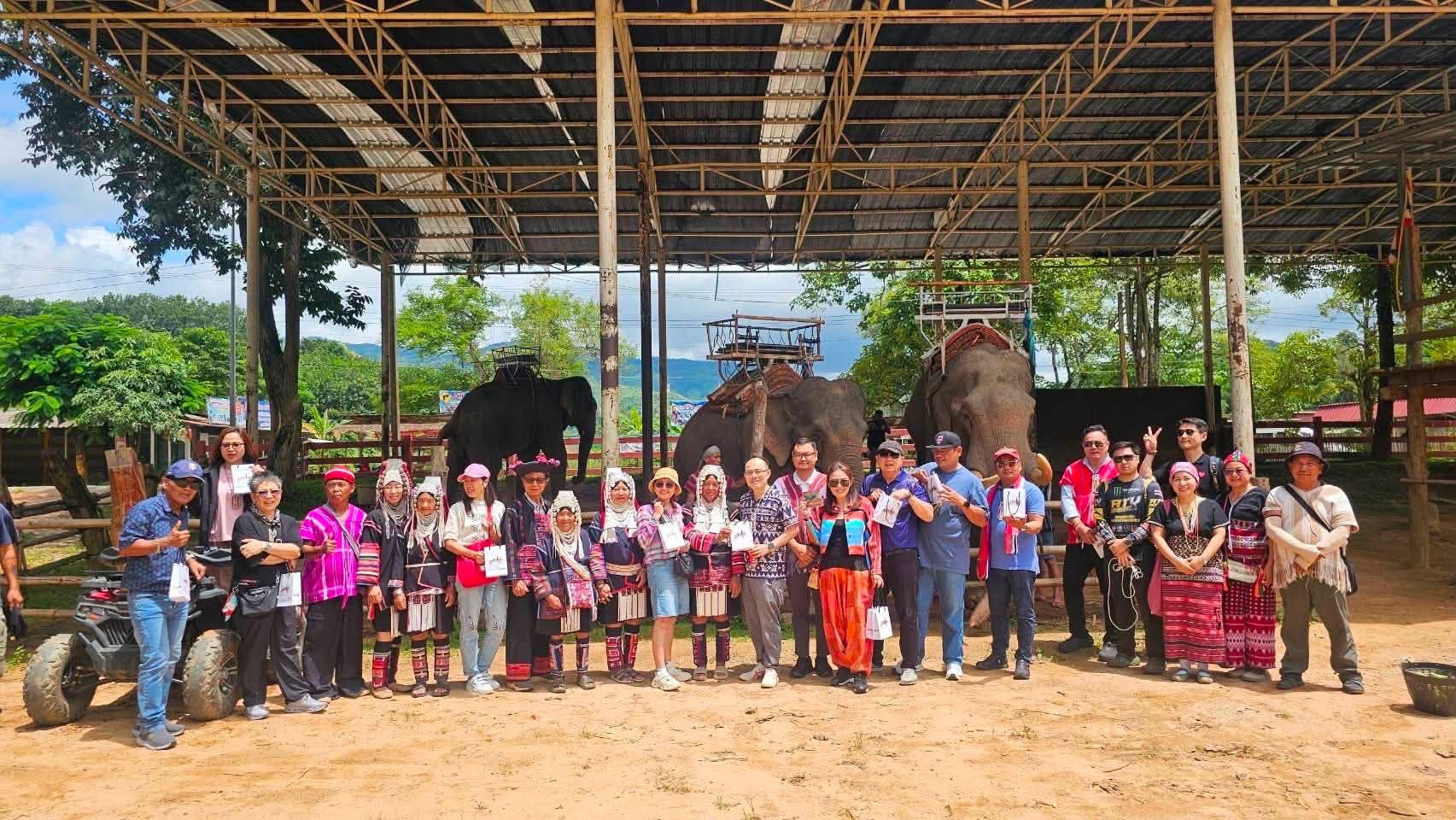 หมู่บ้านกะเหรี่ยงร่วมมิตร จังหวัดเชียงราย จัดแสดงวิถีชีวิตดั้งเดิม