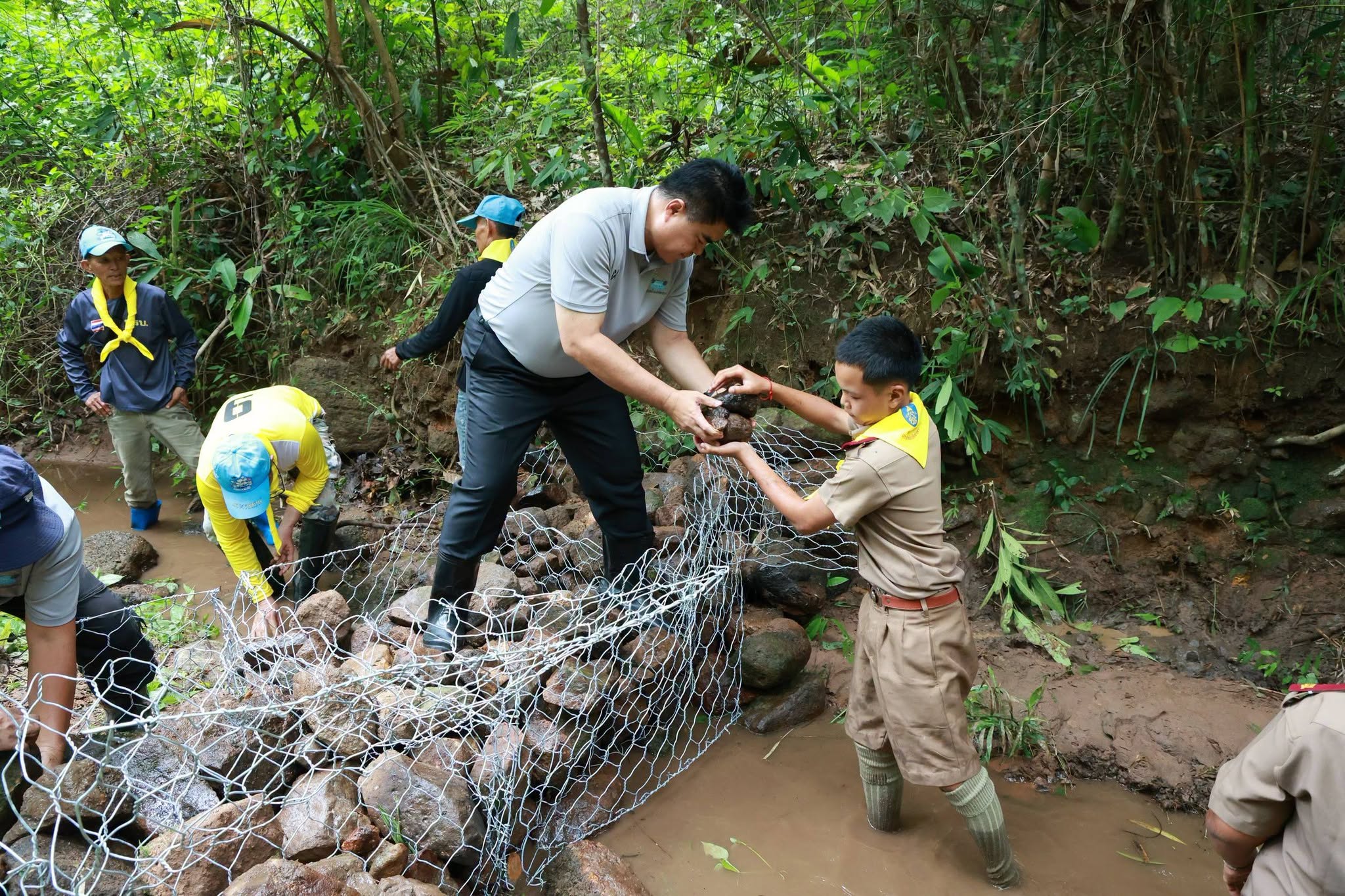 จังหวัดเชียงรายฝึกอบรมเยาวชนกว่า 500 คนเพื่อปกป้องป่าและลุ่มน้ำ