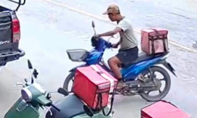 ตำรวจเชียงรายจับกุมชายคนหนึ่งในข้อหาขโมยรถจักรยานยนต์เพื่อนำไปขายข้ามพรมแดน