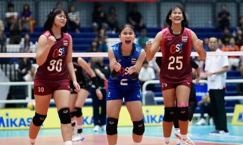 ประวัติศาสตร์วงการกีฬา! วอลเลย์บอลหญิงไทย โค่นจีน คว้าแชมป์เอเชีย พร้อมตั๋วโอลิมปิก 2028