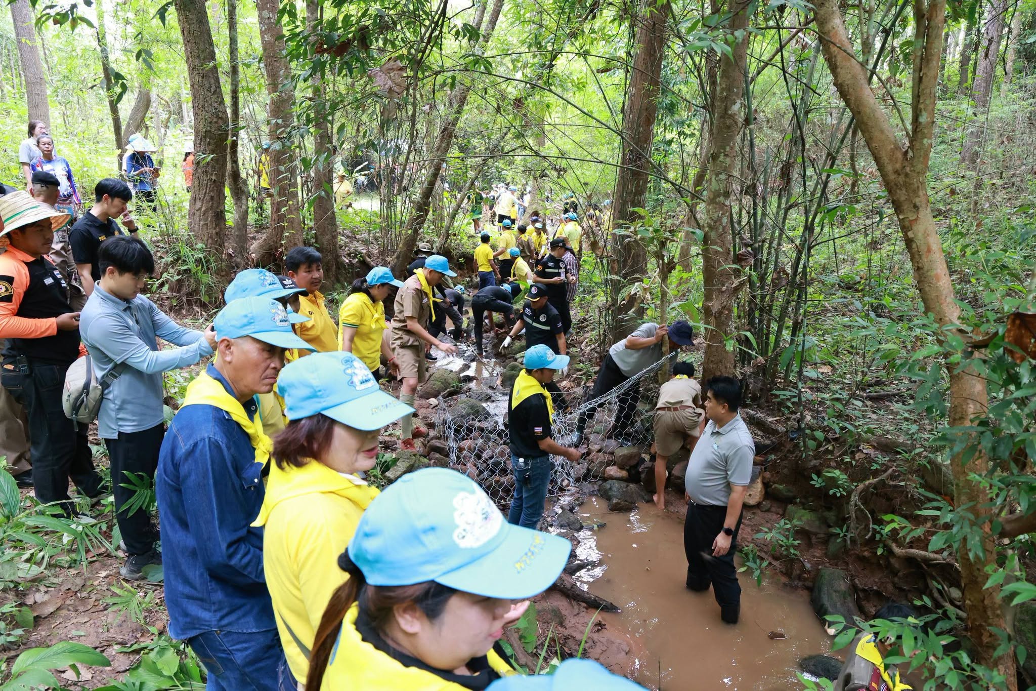 จังหวัดเชียงรายฝึกอบรมเยาวชนกว่า 500 คนเพื่อปกป้องป่าและลุ่มน้ำ