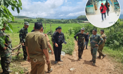 ตำรวจลาวรวบ 2 ผู้ต้องสงสัยคดีปล้นร้านทองโลตัสเชียงพร้อมของกลางอาวุธปืนในแขวงบ่อแก้ว