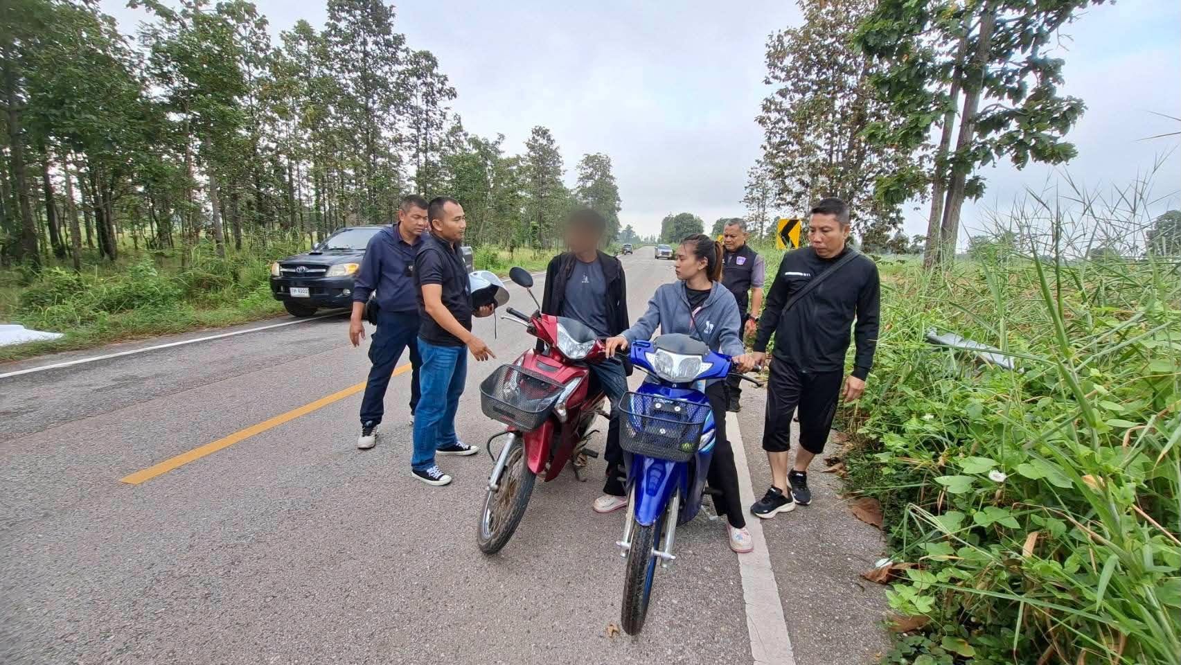 หญิงสาวผู้มีไหวพริบดีหนีรอดจากโจรปล้นต่อเนื่องติดอาวุธ