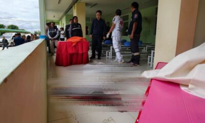 ด่วน! ตำรวจบุกยิงภรรยาดับคาโรงอาหารโรงเรียนอนุบาลชลบุรี เด็ก 44 คนปลอดภัย