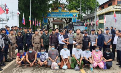 ไทย-เมียนมา ผนึกกำลังข้ามแดน ปิดฉาก 9 ผู้ต้องหาหนีคดี ส่งตัวกลับดำเนินคดีถึงด่านแม่สาย