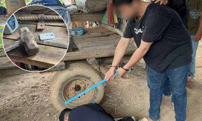 หลานชายถูกจับกุมหลังก่อเหตุฆ่าลุงอย่างโหดเหี้ยมด้วยค้อนปอนด์