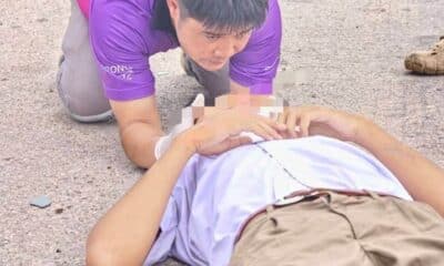 นักเรียนโรงเรียนมัธยมเชียงรายได้รับบาดเจ็บสาหัสจากอุบัติเหตุรถชนแล้วหนี