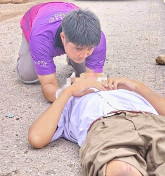 นักเรียนโรงเรียนมัธยมเชียงรายได้รับบาดเจ็บสาหัสจากอุบัติเหตุรถชนแล้วหนี