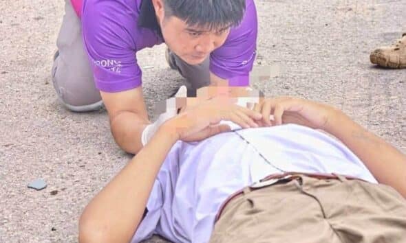 นักเรียนโรงเรียนมัธยมเชียงรายได้รับบาดเจ็บสาหัสจากอุบัติเหตุรถชนแล้วหนี