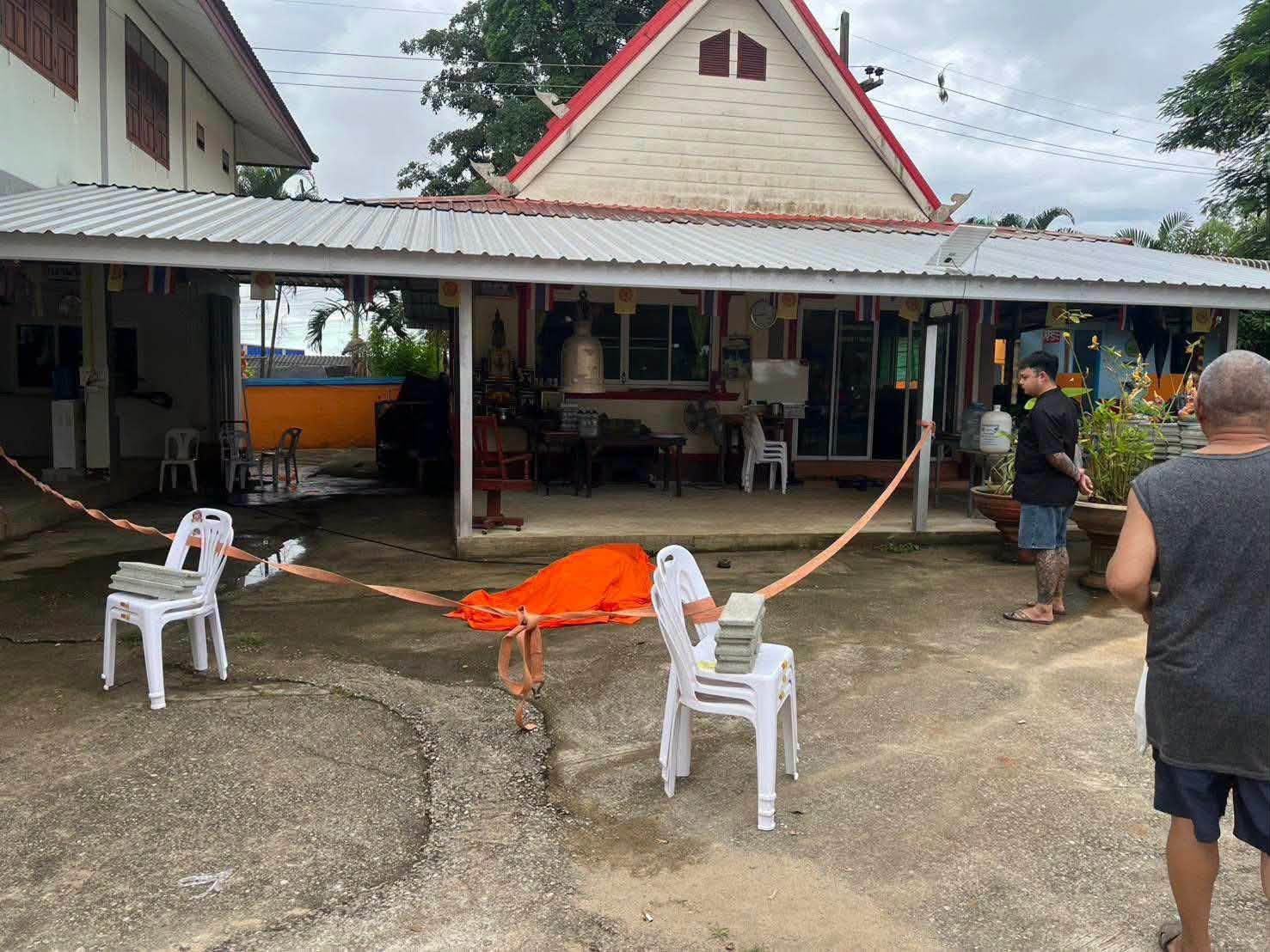 สลด! รักษาการเจ้าอาวาสเชียงรายถูกไฟดูดมรณภาพขณะล้างลานวัด