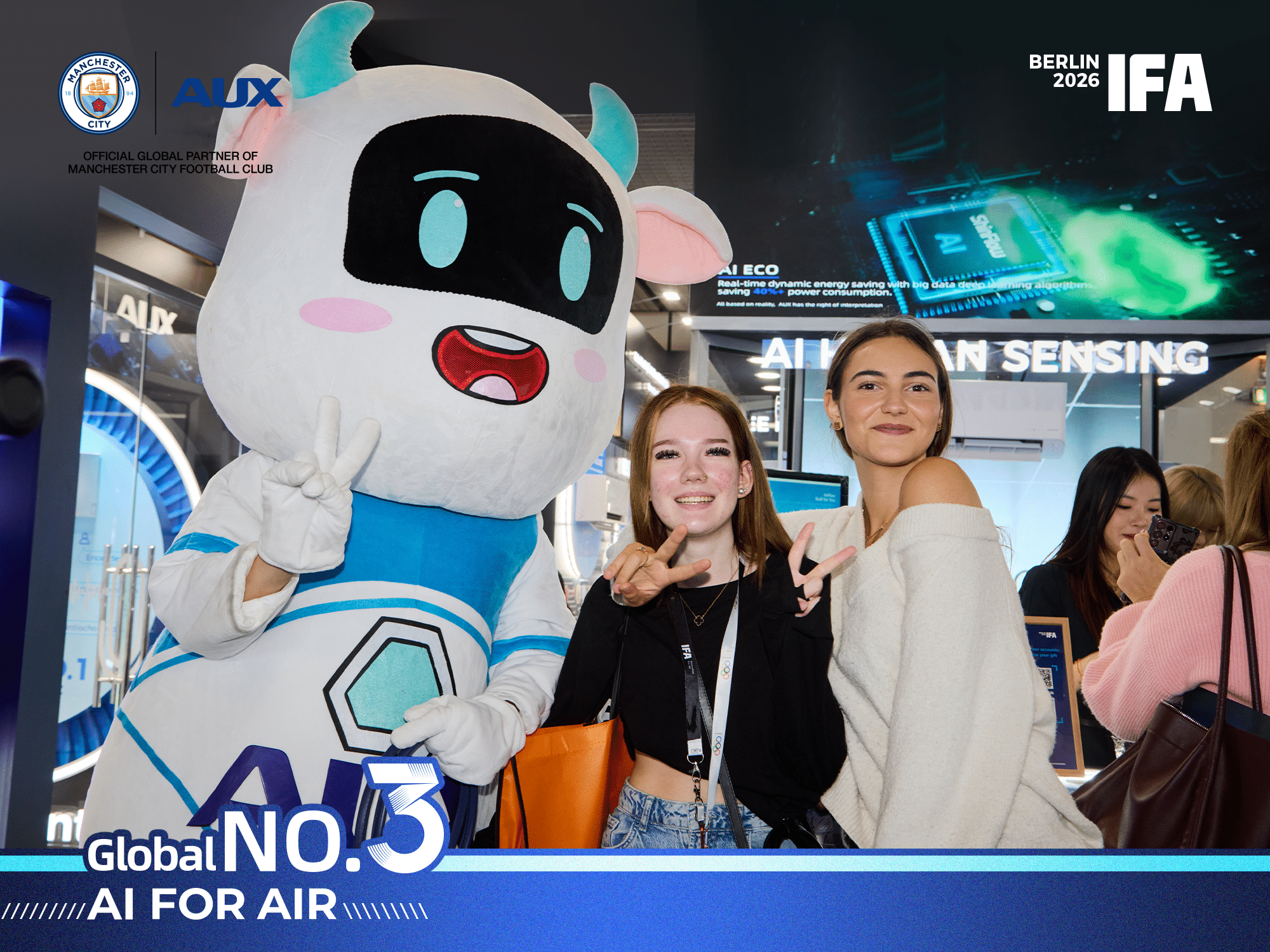 AUX เปิด ตัวครั้งแรกใน งาน IFA พร้อม นำเสนอโซลูชันด้านอากาศที่ขับเคลื่อนด้วย AI สู่กรุงเบอร์ลิน