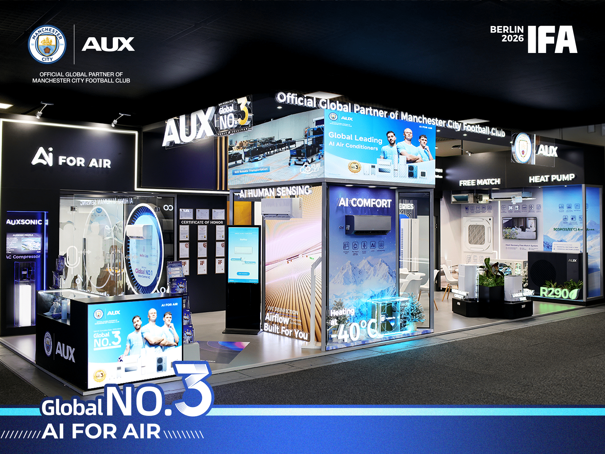 AUX เปิด ตัวครั้งแรกใน งาน IFA พร้อม นำเสนอโซลูชันด้านอากาศที่ขับเคลื่อนด้วย AI สู่กรุงเบอร์ลิน