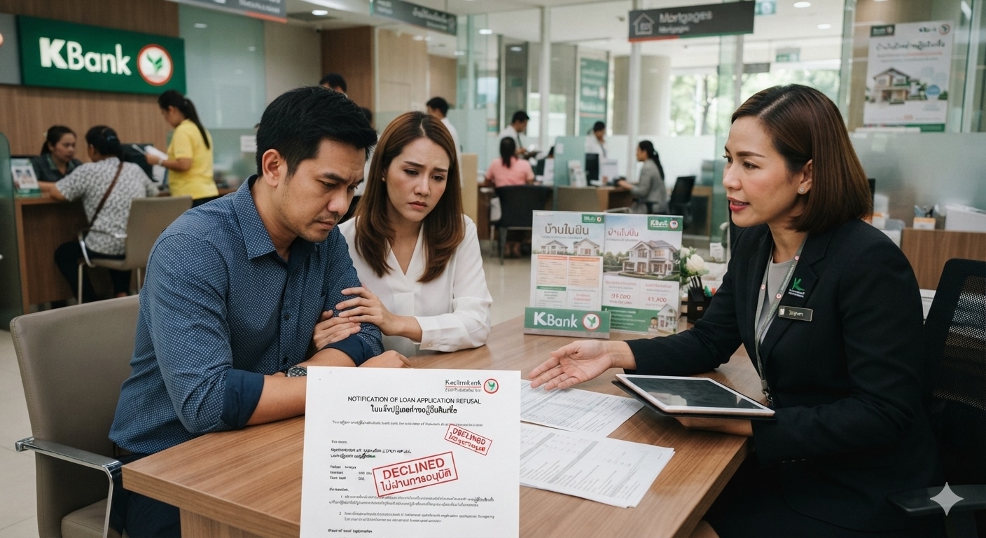วิกฤติสินเชื่ออสังหาฯ ไทย: ยอดปฏิเสธพุ่งเกือบครึ่ง ทะลุ 44.9% ในช่วงครึ่งแรกของปี 2026