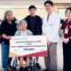 ครอบครัวไพบูลย์เลิศบริจาคเงิน 700,000 บาท ให้แก่โรงพยาบาลมหาวิทยาลัยแม่ฟ้าหลวง จังหวัดเชียงราย