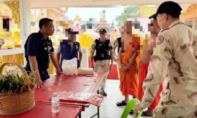 ช็อก! รวบ 3 พระสงฆ์เชียงราย คากุฏิหลังพบเสพยาบ้า